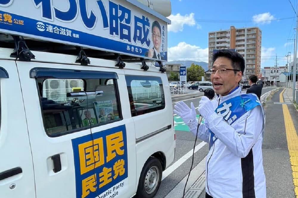 河井昭成,滋賀県議会議員選挙,統一地方選挙