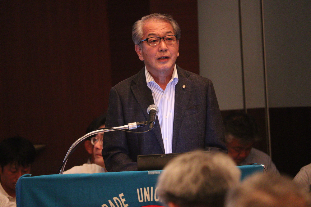 連合滋賀議員団会議第34回総会・研修会,琵琶湖ホテル,2024年8月7日